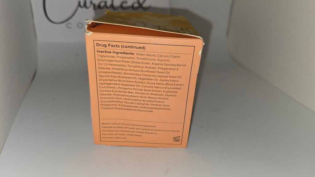 Mineral Face Sunscreen SPF 20 - Unscented Daily Moisturizer with Zinc Oxide
