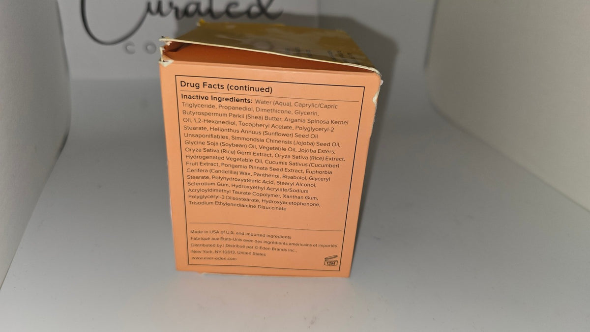 Mineral Face Sunscreen SPF 20 - Unscented Daily Moisturizer with Zinc Oxide
