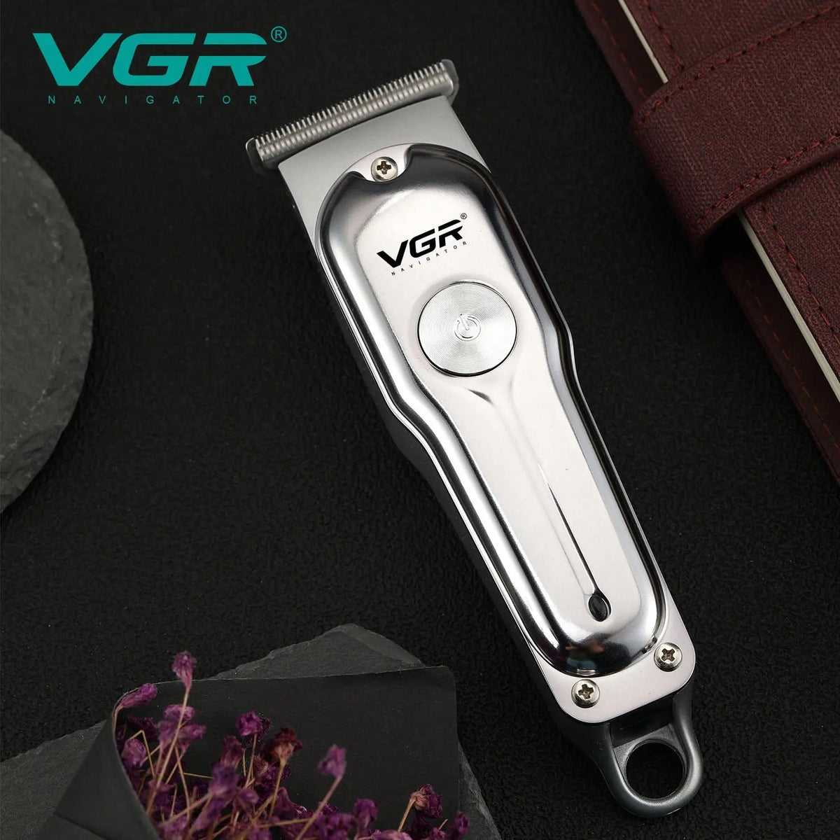 Professional Cordless Hair Trimmer with T-Blade and USB Charging