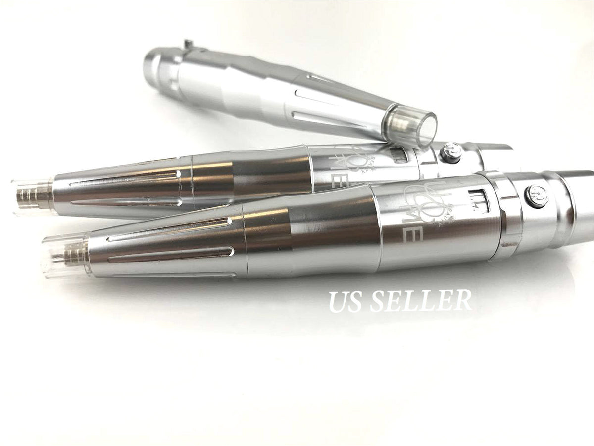 Semi-Permanent Tattoo Machine Kit - Rotary Eyebrow Makeup Gun with 35000 RPM