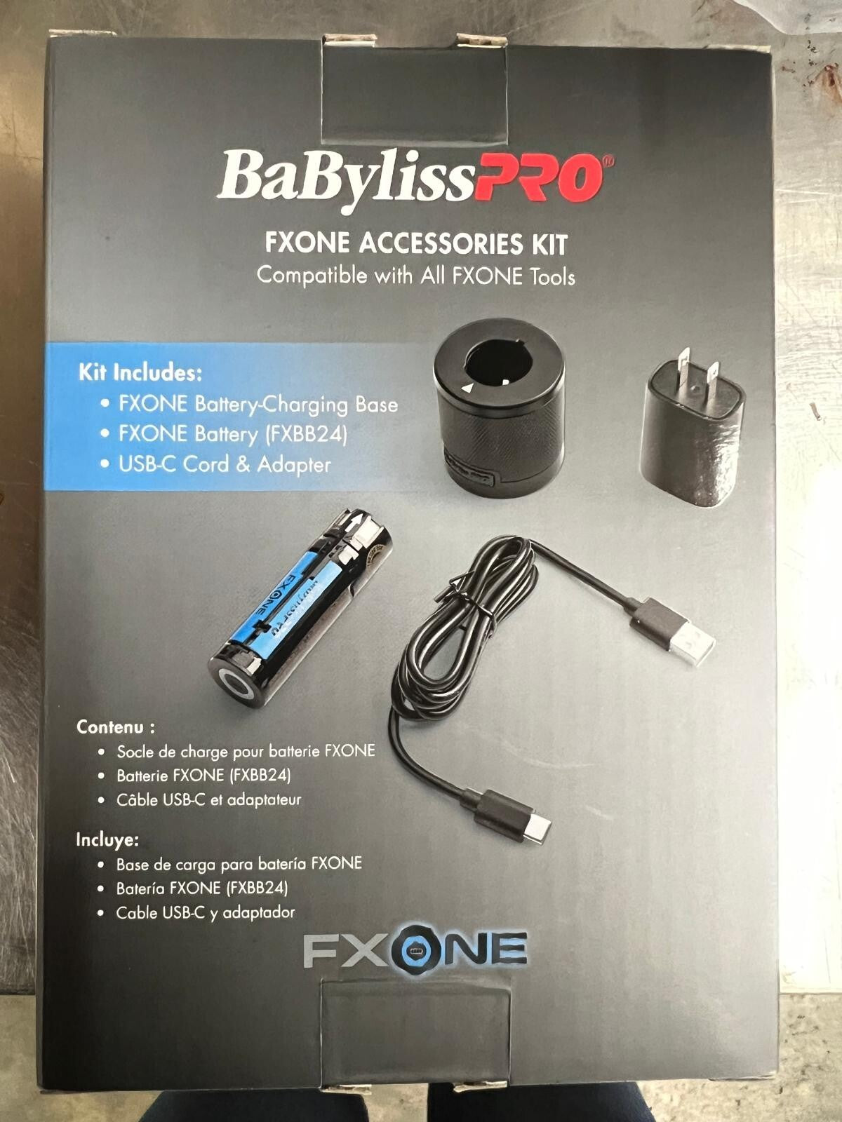 BaByliss PRO FXONE Replacement Battery Charger Stand & Cord Kit