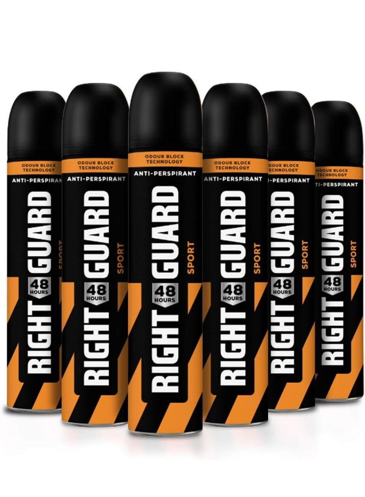 48H Sport Anti-Perspirant Spray - 250ml, Pack of 6, Free Shipping