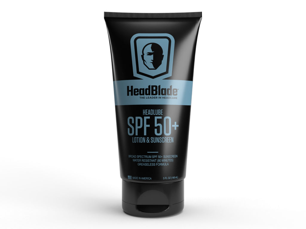 SPF 50 Men's Moisturizing Head Lotion - HeadLube HeadBlade 5oz