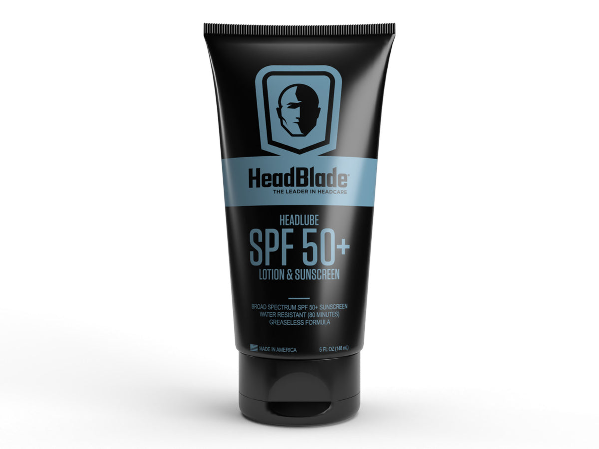 SPF 50 Men's Moisturizing Head Lotion - HeadLube HeadBlade 5oz