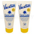 SPF 50 Sunscreen Lotion Tropical Scent 6oz - Pack of 2, Water-Resistant, Reef Safe