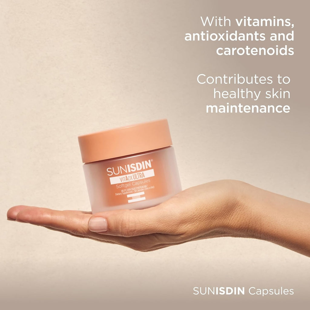 Sun Protection Softgel Capsules - Antioxidant Skin & Eye Support 30 Count