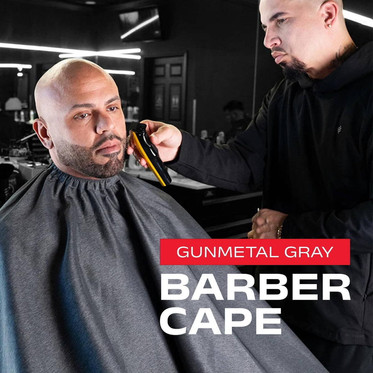 Professional Haircut Cape for Men - Water-Resistant, Static-Reducing Cover