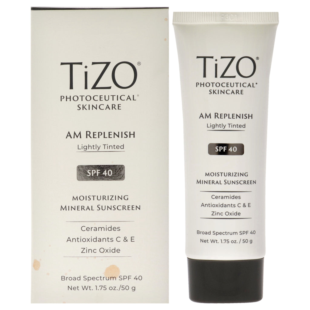 Unisex SPF 40 Lightly Tinted Sunscreen with Zinc & Ceramides - 1.75 oz