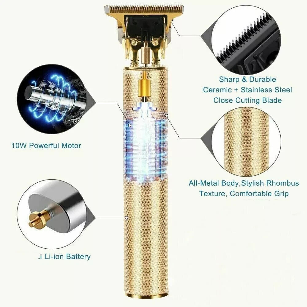 Cordless Hair Clippers and Beard Trimmer for Men & Women - Professional Grooming Machine