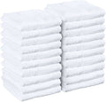 Bulk Cotton Hand Towels - 24 Pack 16x27 Inches for Spa, Salon, Gym