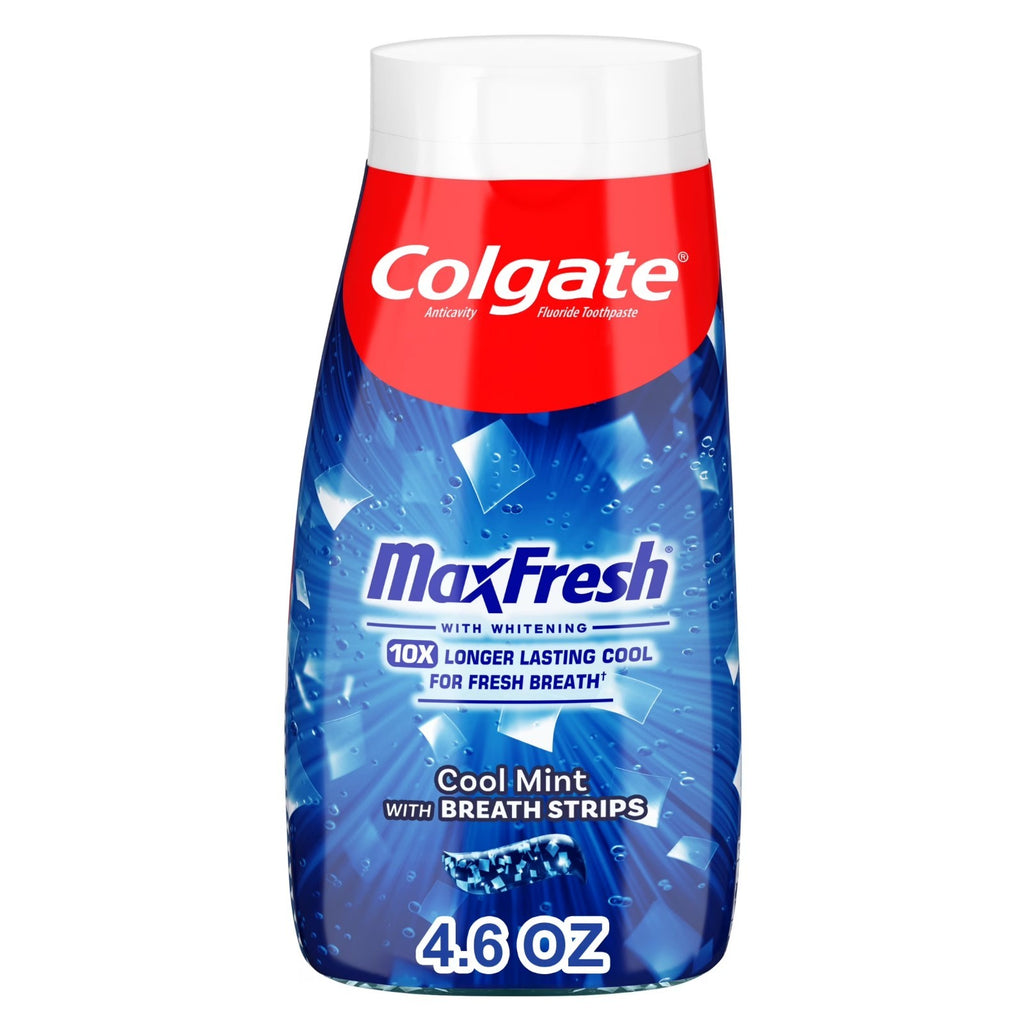 (3 Pack) Fluoride Toothpaste with Fresh Mint Flavor - Long-Lasting Breath & Cavity Protection