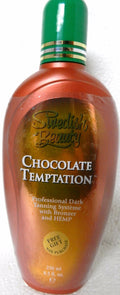 Chocolate Temptation Bronzer Tanning Lotion with Hemp - 8.5 oz