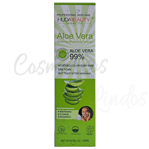Hydrating Foaming Facial Cleanser with Aloe Vera - 2 Pieces