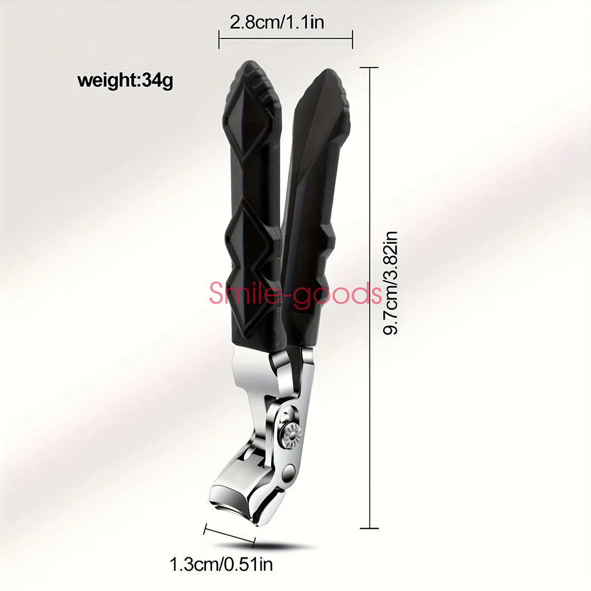 Extra Large Heavy Duty Stainless Steel Toe Nail Clippers for Thick Nails