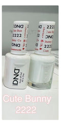 DND Duo Gel Color Matching Nail Gel Kit - Cute Bunny #2222