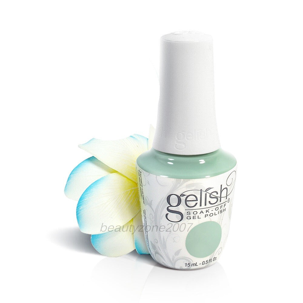 Gelish Soak-Off Gel Nail Polish Sea Foam 0.5oz Long-Lasting Chip-Free