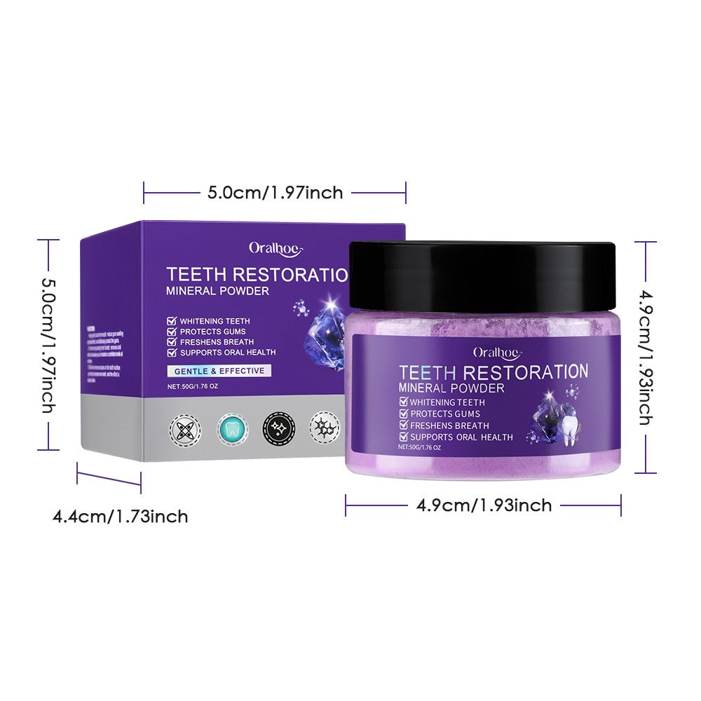 Purple Powder - Natural Stain Remover & Fresh Breath 50g