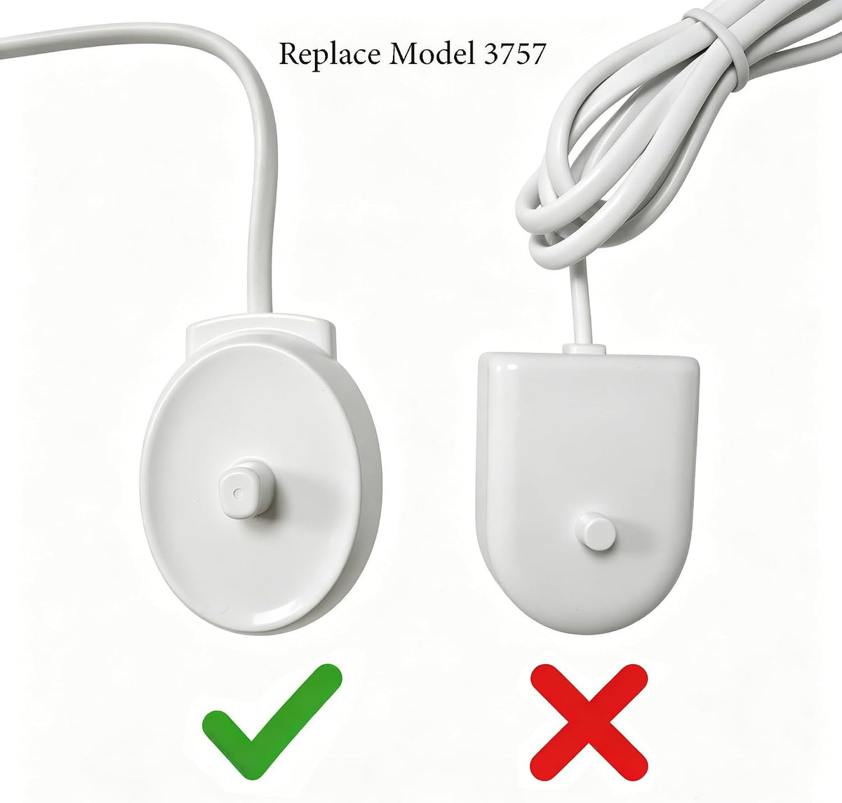 Electric Toothbrush Charger Replacement for Oral B iO Series - Waterproof USB Power Cord