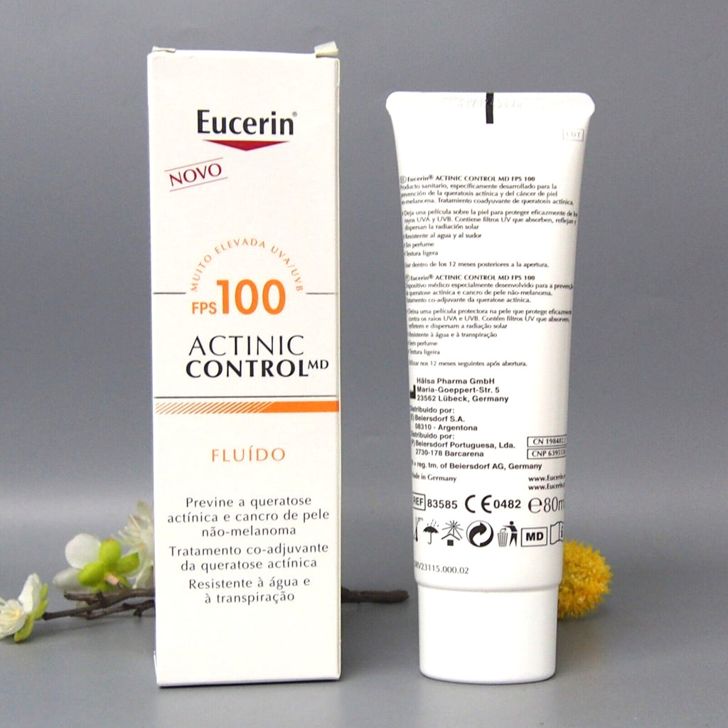 Eucerin Sun SPF 100 Fluid for Actinic Keratosis Prevention - 80ml