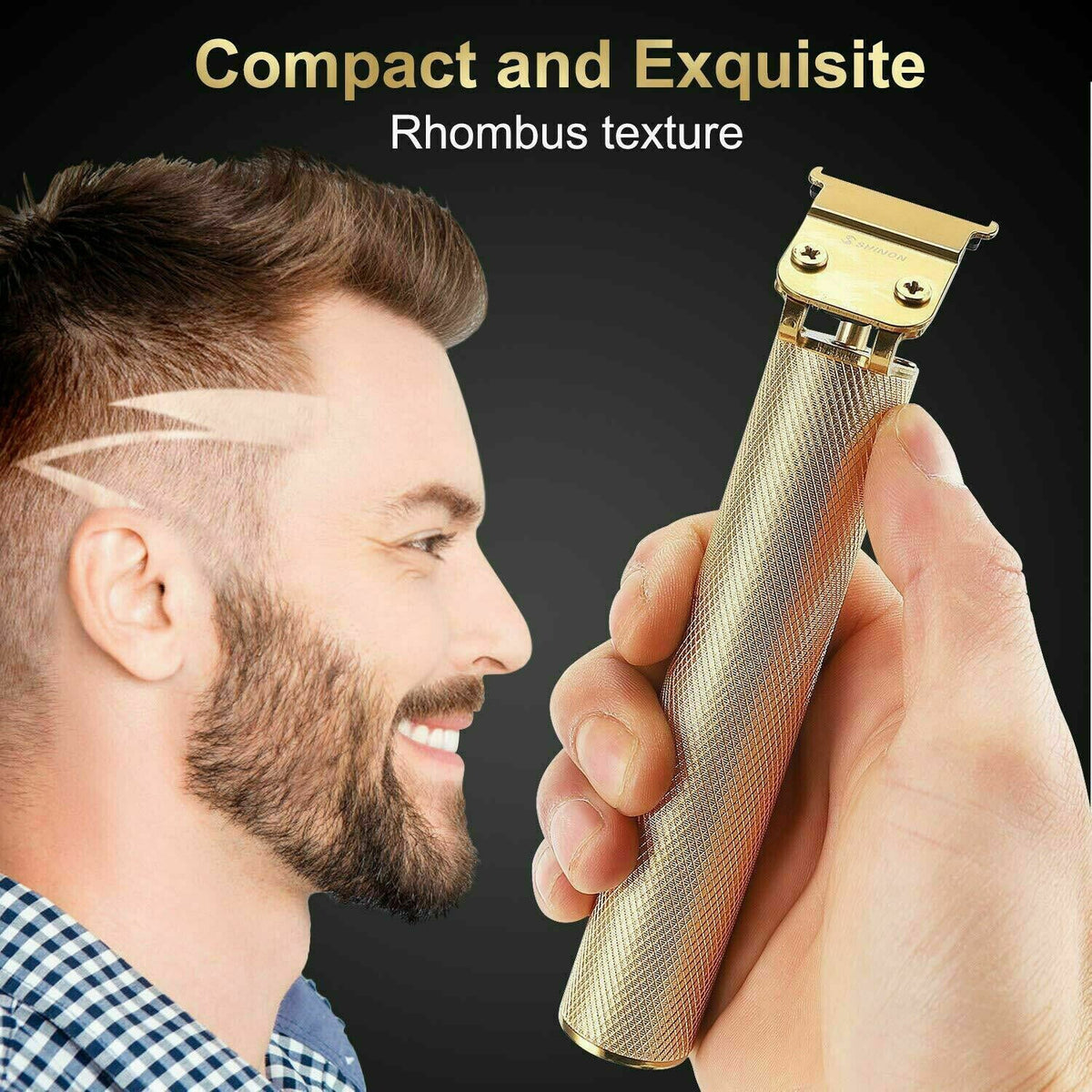 Cordless Professional Hair Clipper & Beard Trimmer for Men & Women