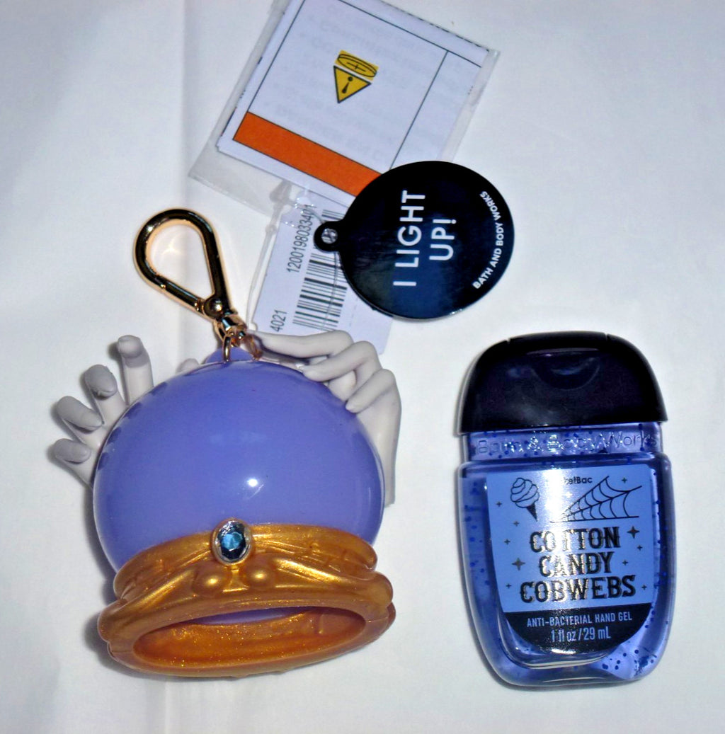 Halloween Pocket Bac Hand Sanitizer Holders with Refills - Set of 4