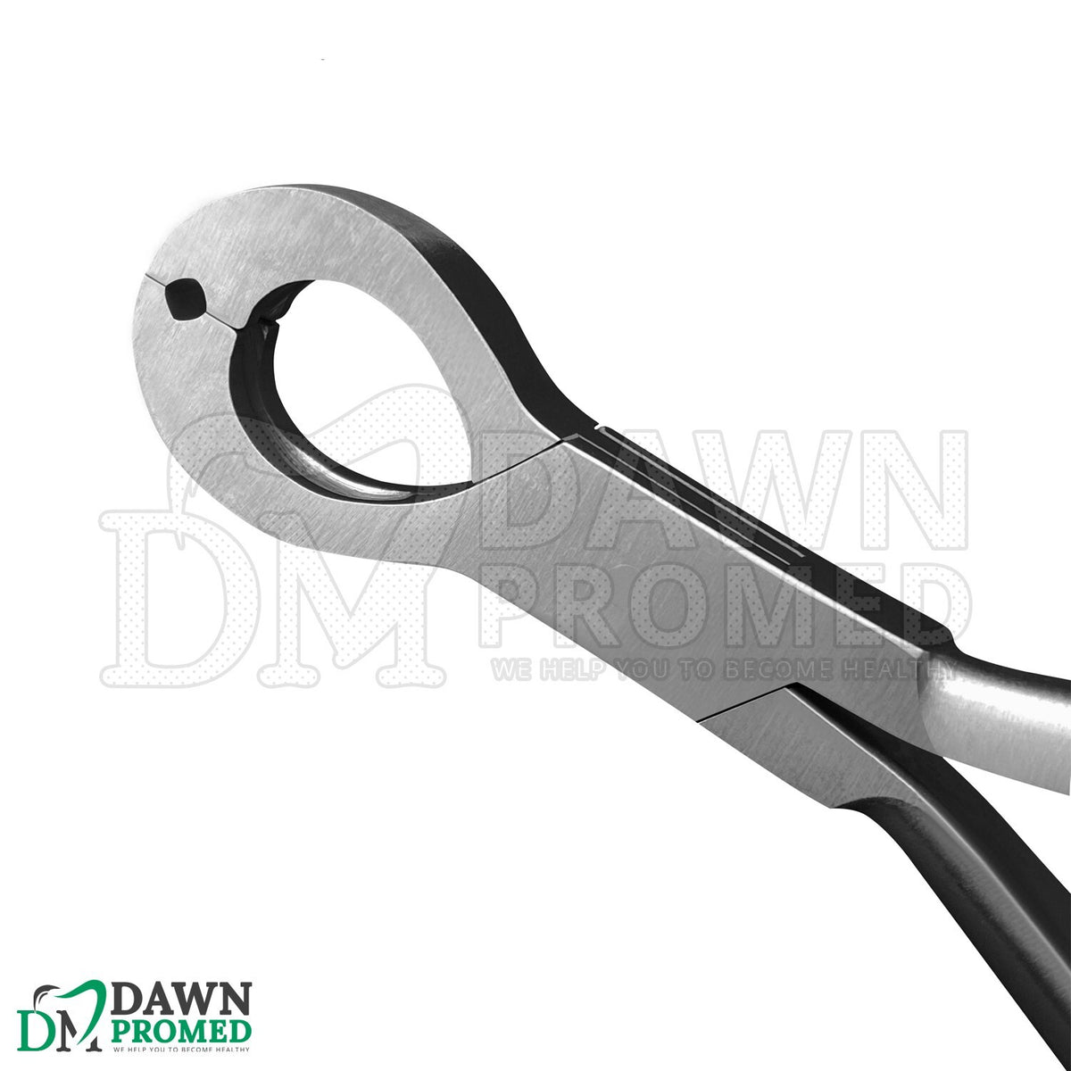 6 Inch Ring Closing Pliers for Body Piercing - Notched Stainless Steel