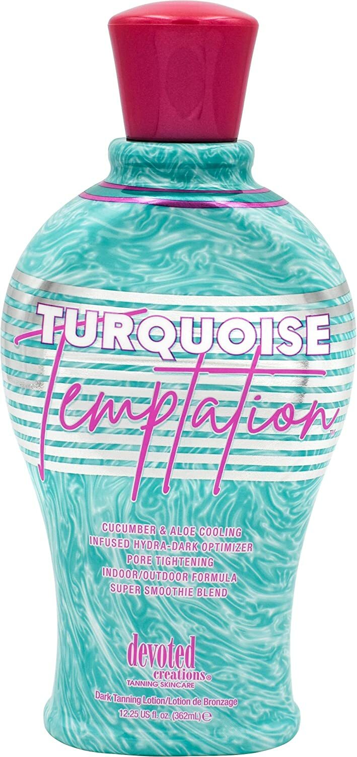 Turquoise Temptation Indoor & Outdoor Tanning Lotion 12.25oz - Deep Dark Color