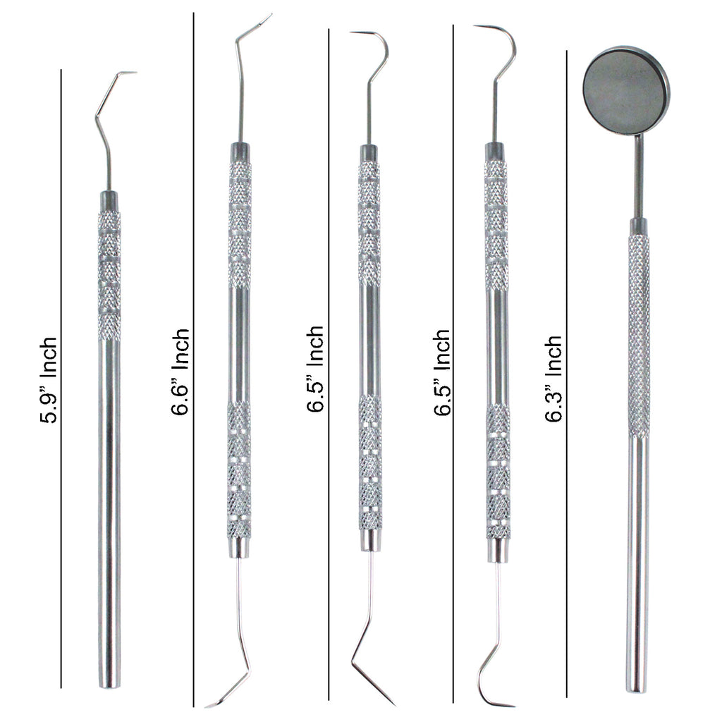 Dental Tooth Cleaning Kit for Plaque and Tartar Removal - Professional Oral Care Tools