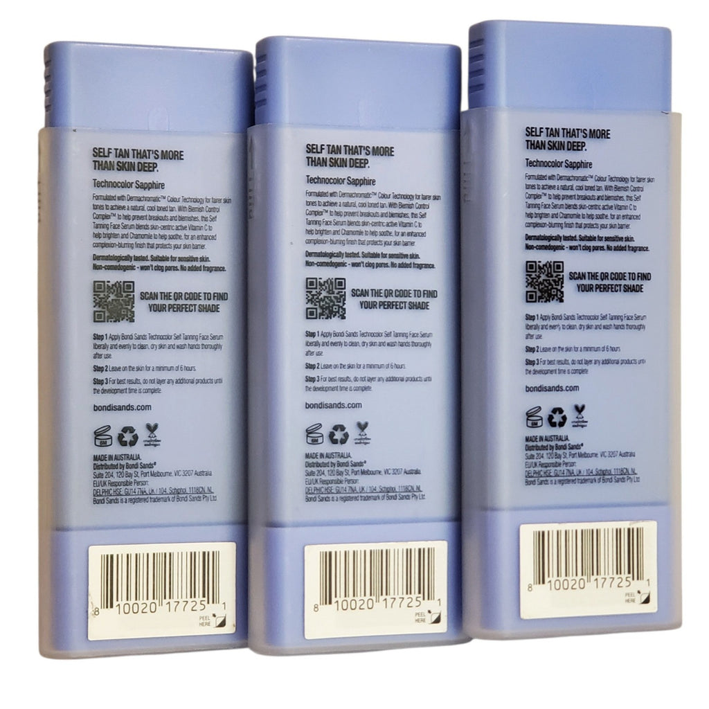 Self Tanning Face Serum - Natural Cool Tone, Hydrating & Blemish Control