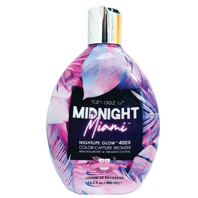 Dark Bronzer Tanning Lotion Midnight Miami 13.5oz - Glow & Hydrate