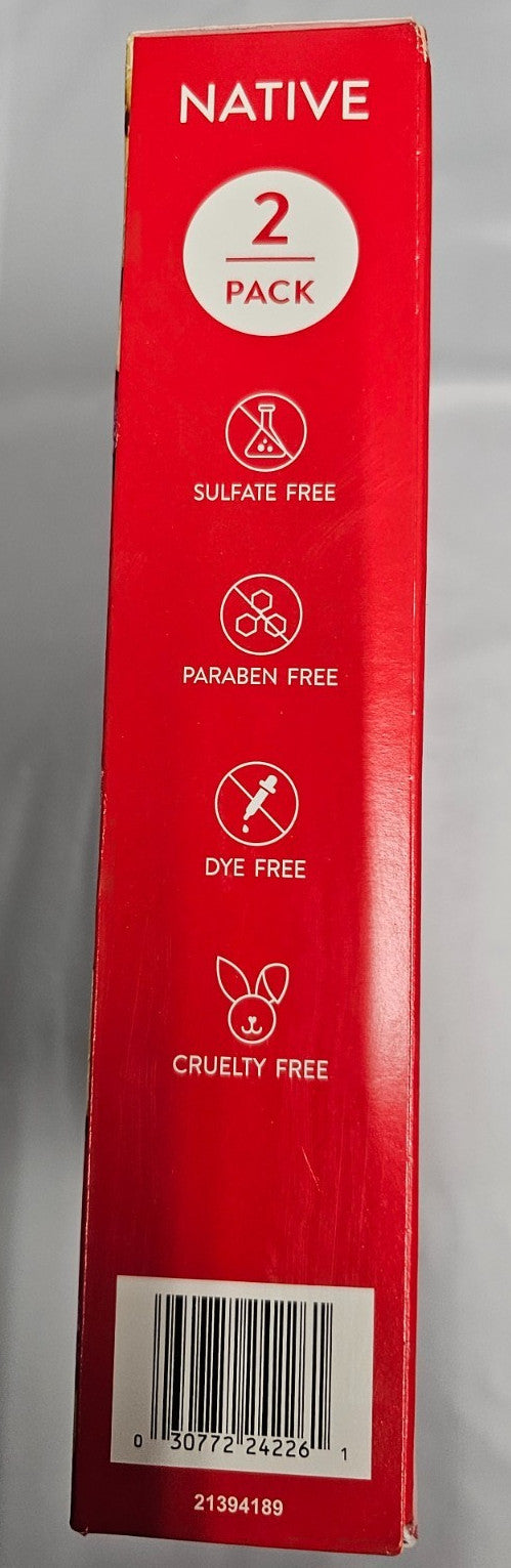 Native Holiday Nourishing Body Wash Set - Sugar Cookie & Holiday Gumdrop, 2 Pack, 18 oz