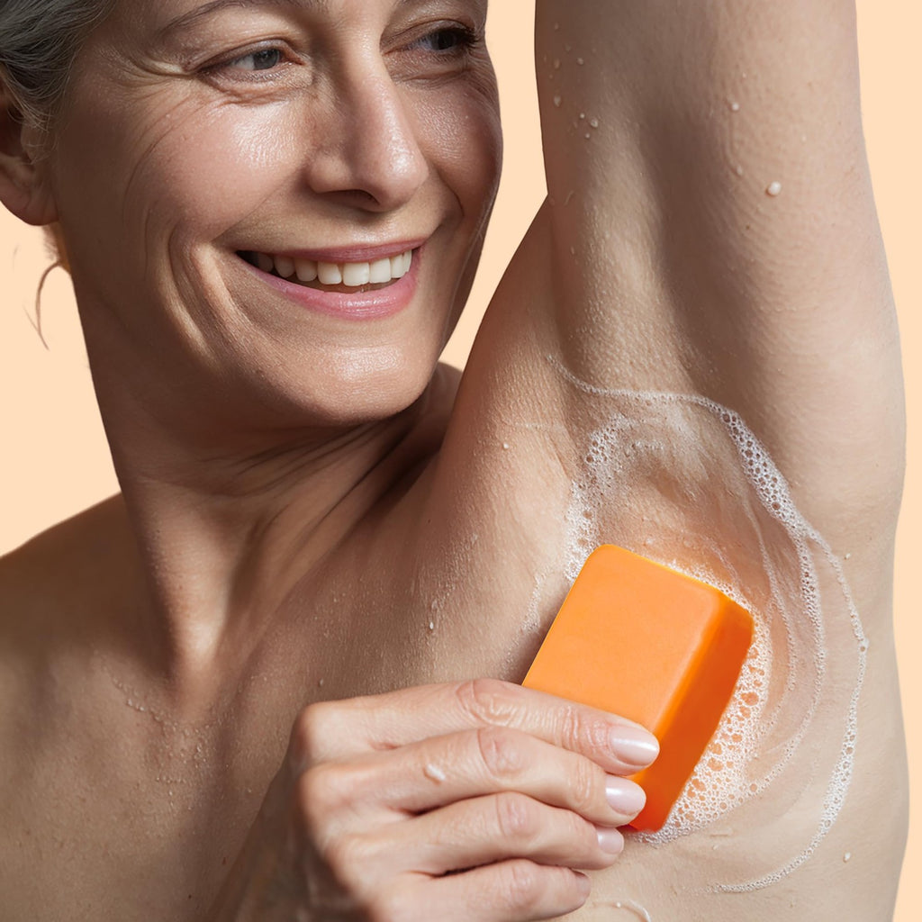 Persimmon Deodorant Body Wash Pack - Odor Control for Aging Skin
