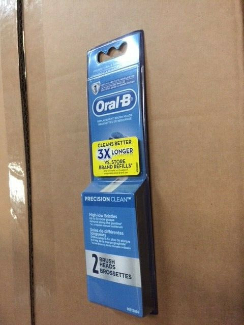 Electric Toothbrush Replacement Heads – Precision Clean, 2 Pack