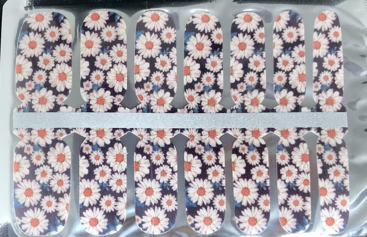 Color Nail Polish Strips 14 Count - Easy Nail Art Wraps NL10