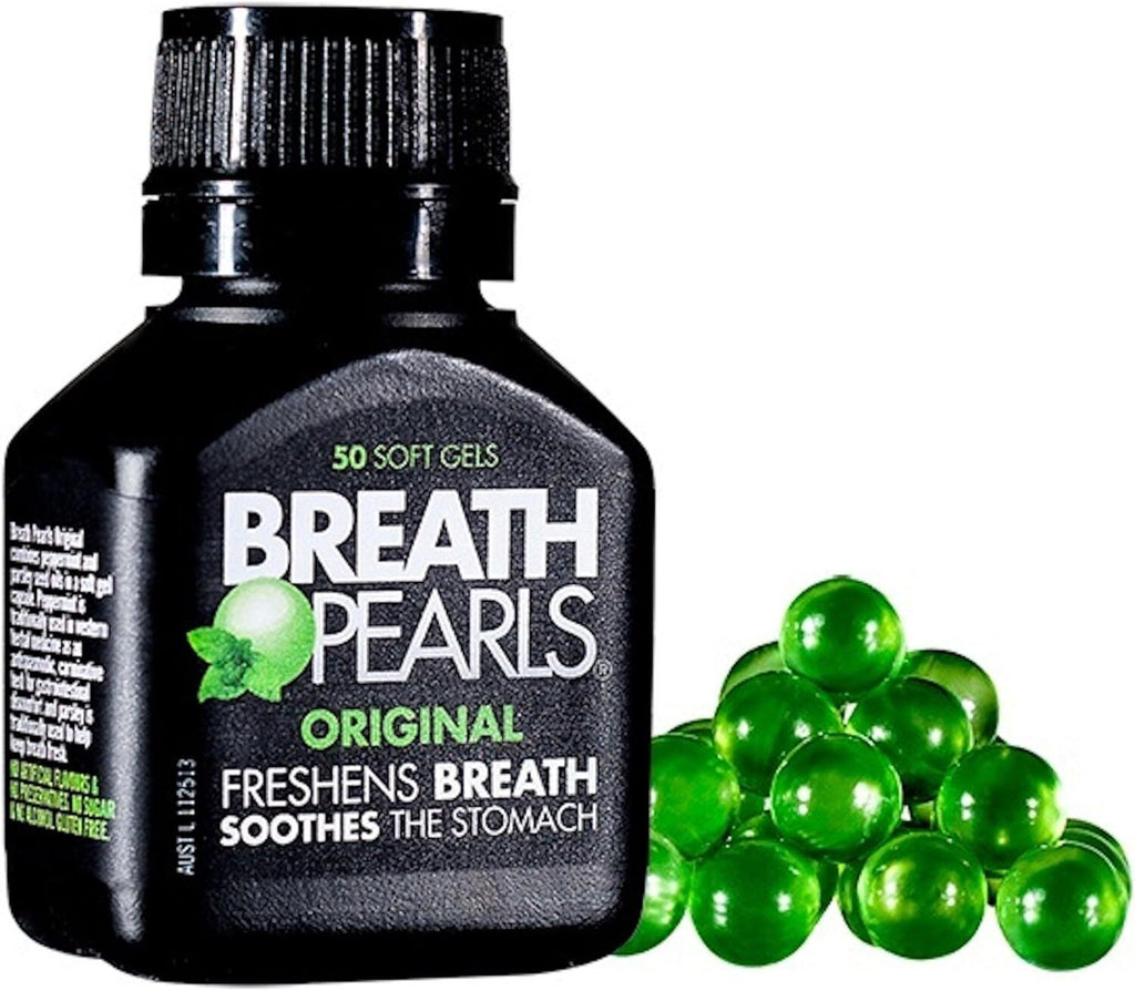 Breath Freshening Softgels - Long Lasting Natural Breath Freshener, 50 Capsules