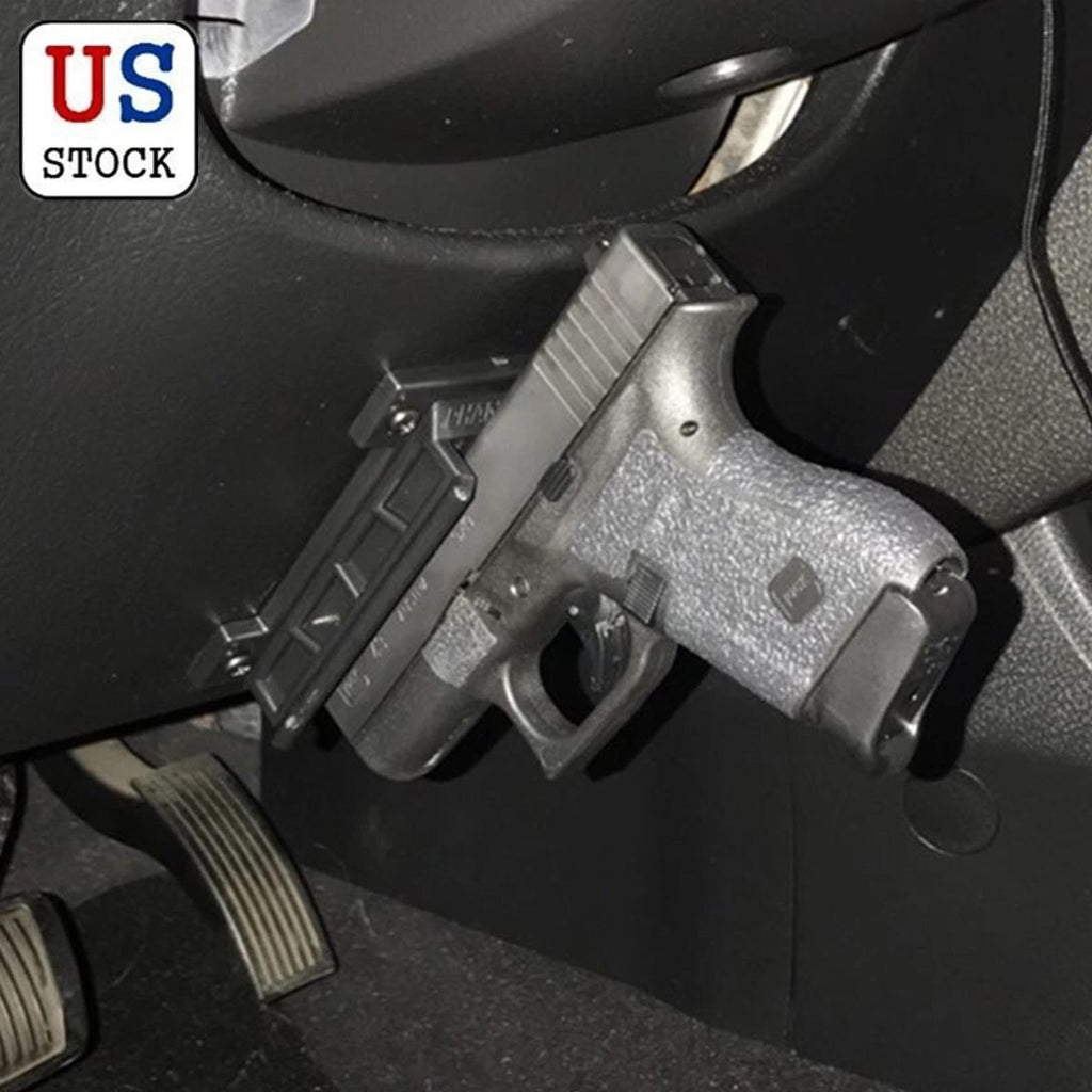 Magnetic Gun Mount Holder 55lbs Concealed Car Wall & Desk Magnet Holster