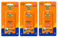 SPF 50 Sunscreen Sticks - Ultra Sport, Water-Resistant, 3 Pack