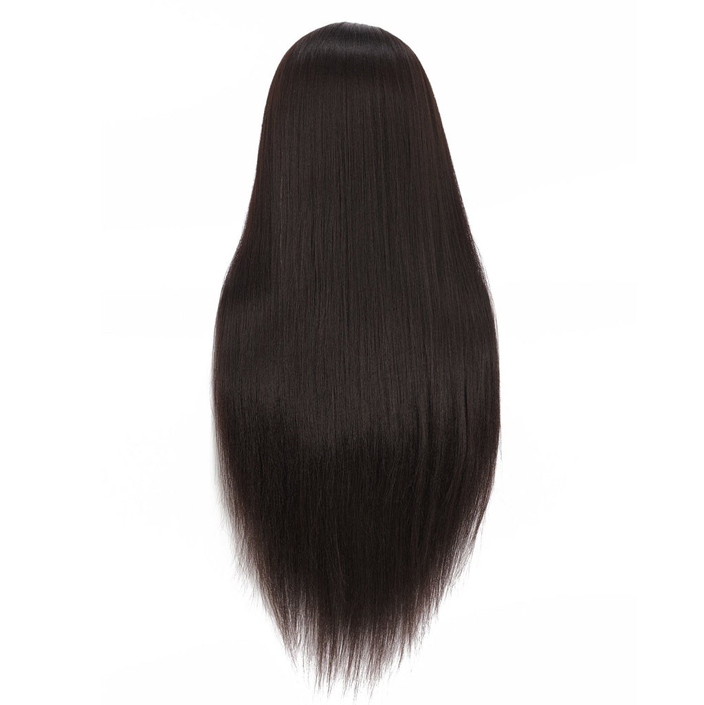 Mannequin Head 26-28 Inches Synthetic Fiber for Hair Styling and Training