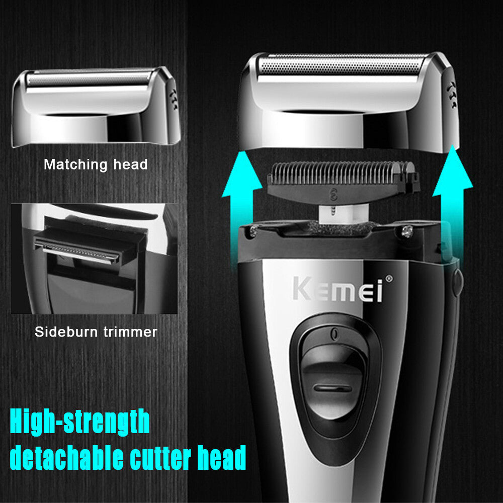 Men's Rechargeable Foil Electric Shaver Trimmer Razor Beard Grooming Machine