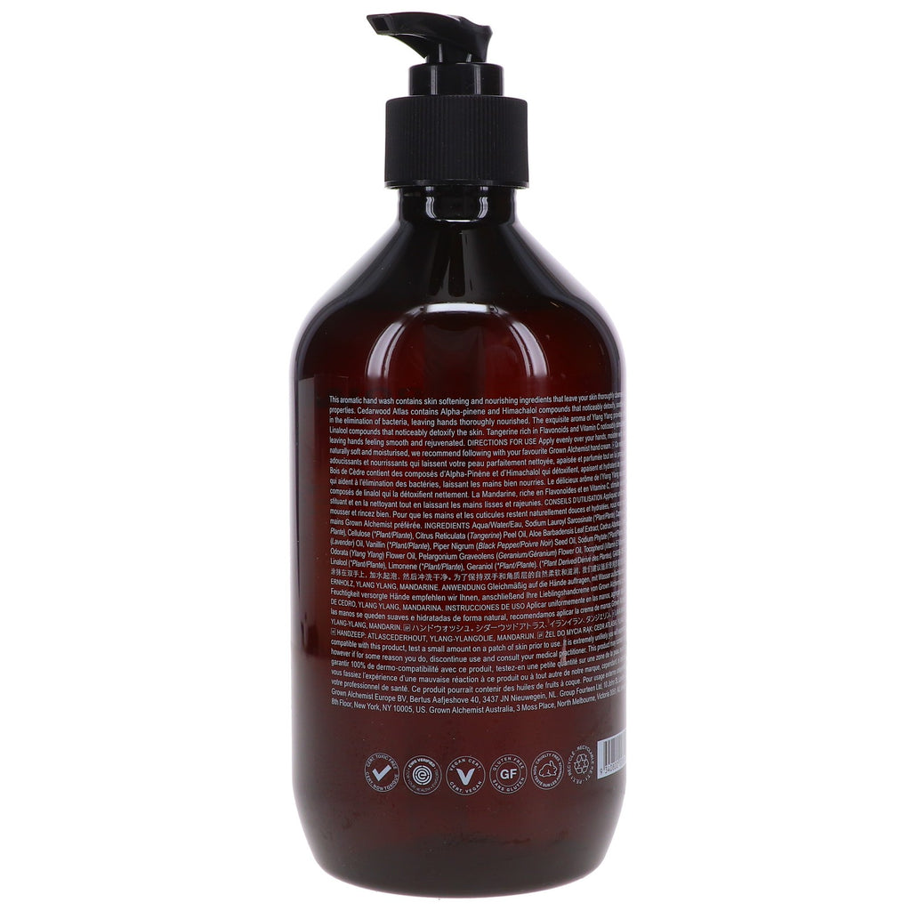 Luxury Botanical Hand Wash with Cedarwood, Ylang Ylang & Tangerine - 16.9 oz