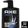 Men's Body Wash with Mint & Rosemary - Long Lasting Fresh Scent, 32 fl oz