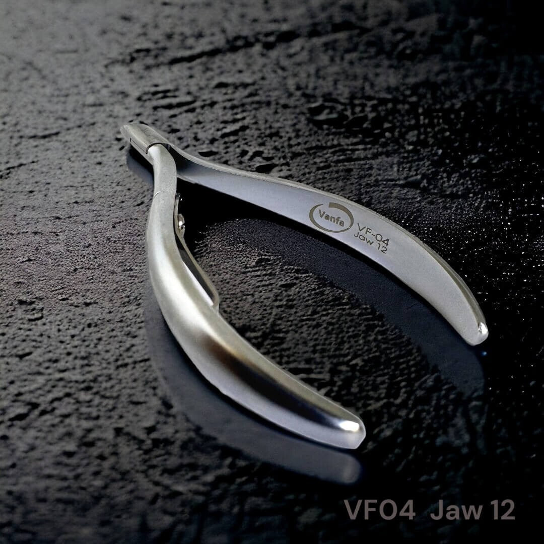 Vanfa Stainless Steel Cuticle Nippers - Round Head, Pack of 5
