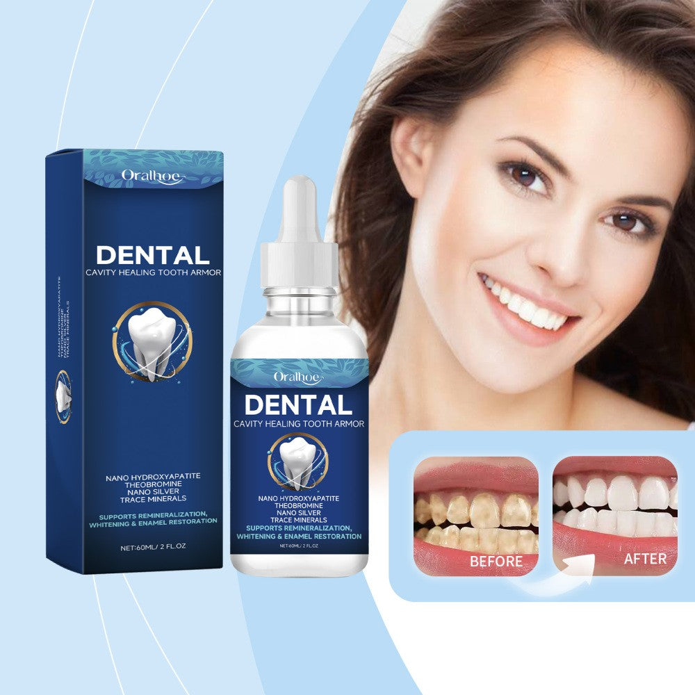 Liquid Dental Cavity Repair Gel with Nano-Hydroxyapatite - Gum & Tooth Healing 2 Pack
