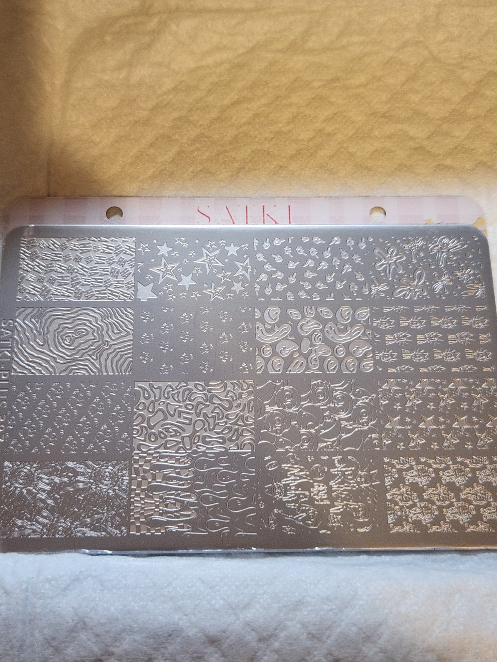 Nail Stamping Plate - Homer Simpson Rick & Morty Background Designs