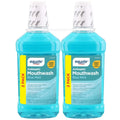Antiseptic Mouthwash with Blue Mint Flavor - Twin Pack, 3 Liters