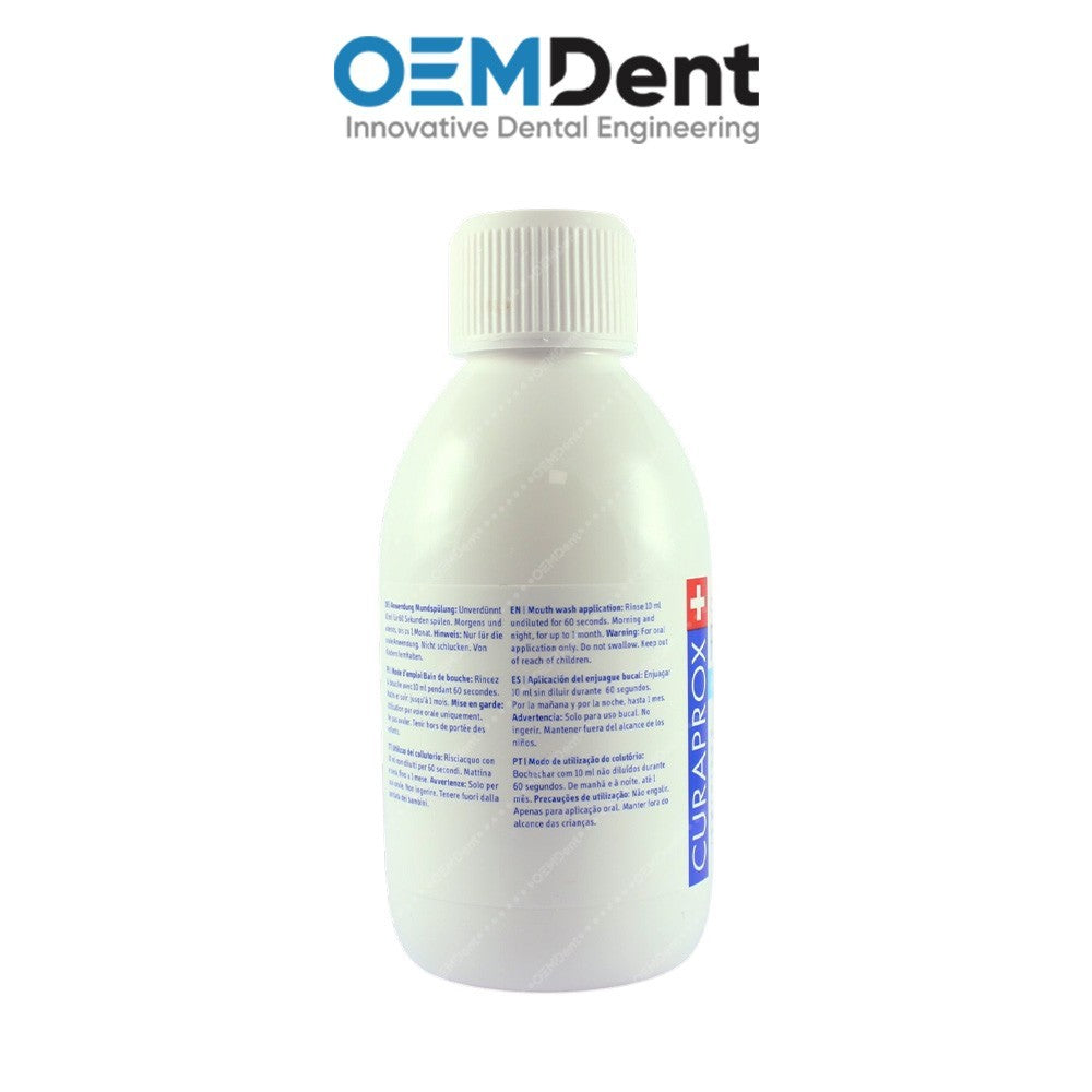 Alcohol-Free Mouthwash with Chlorhexidine 0.09% - 200ml Regenerate Oral Care