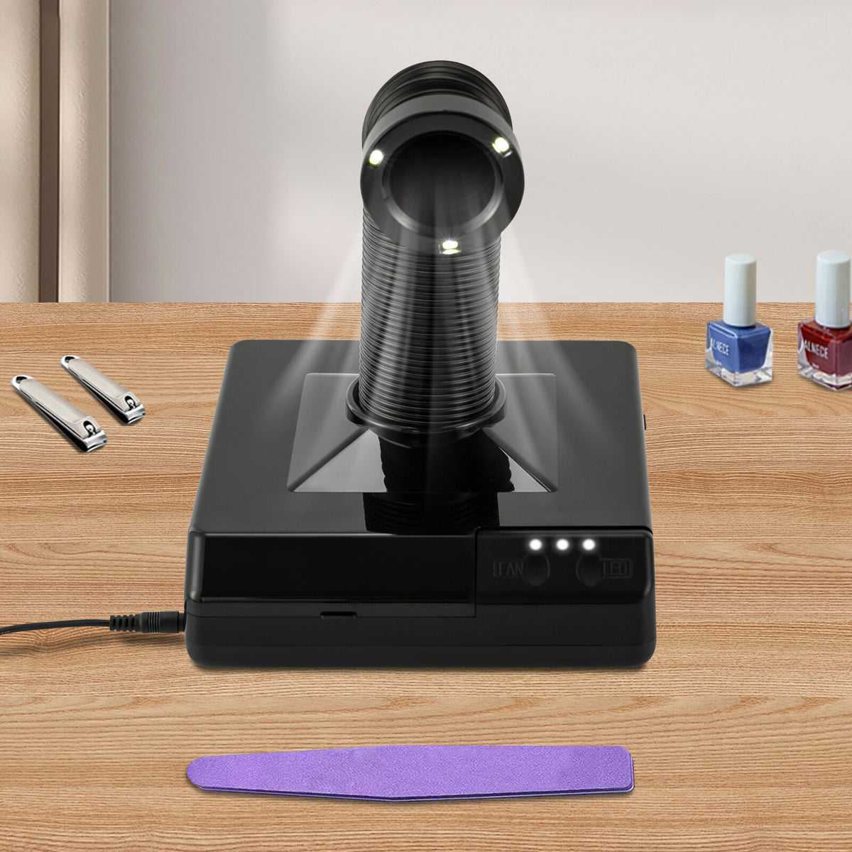 Vacuum Dust Collector for Nail Art & Dental Dust Removal 60W