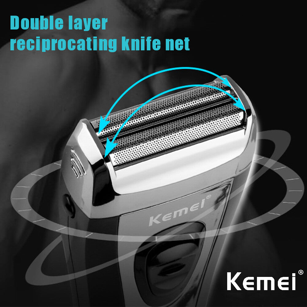 Men's Rechargeable Foil Electric Shaver Trimmer Razor Beard Grooming Machine