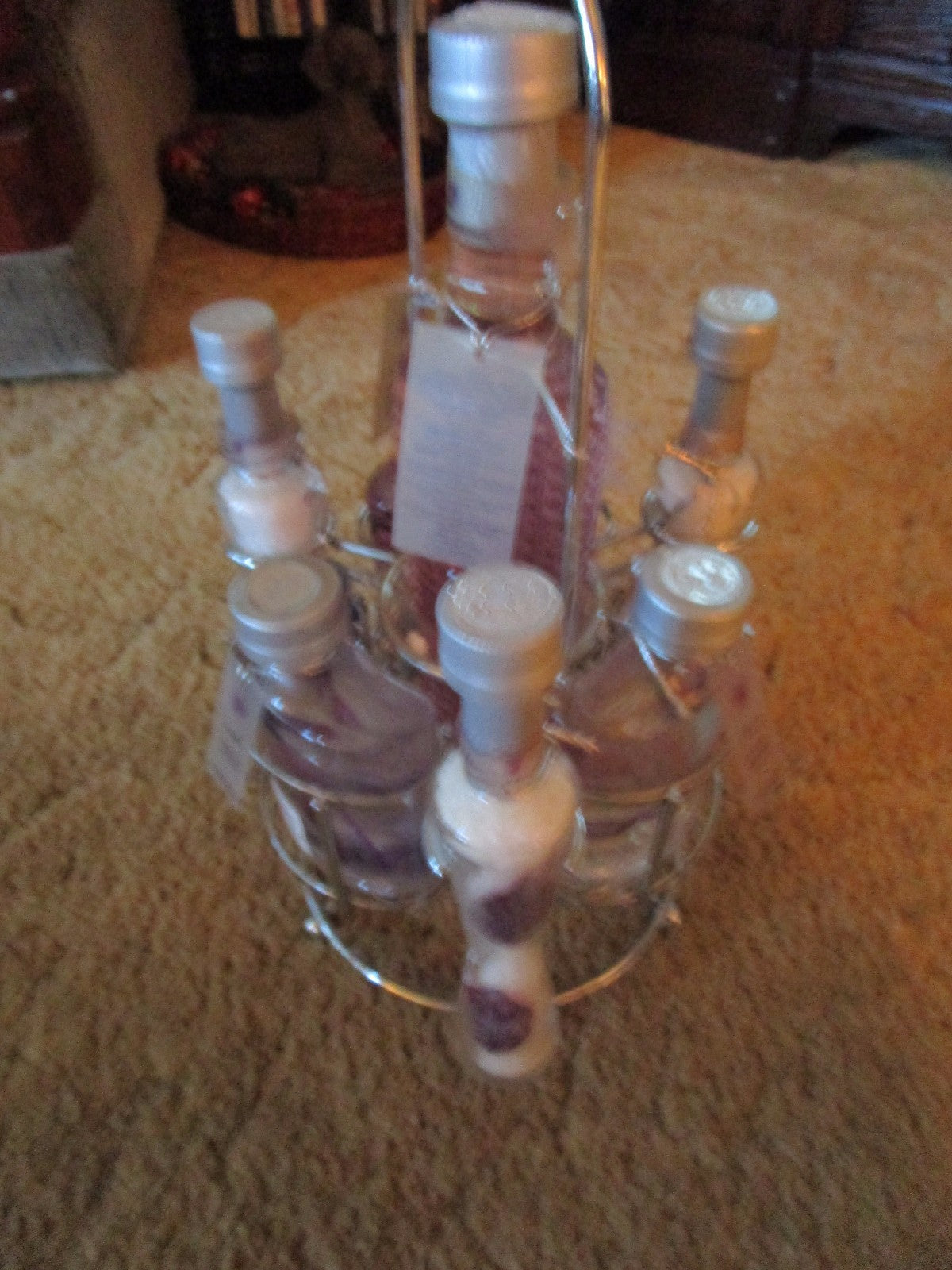 Luxury Bath Salts & Body Oil Gift Set - Fleur Spa Collection, Large