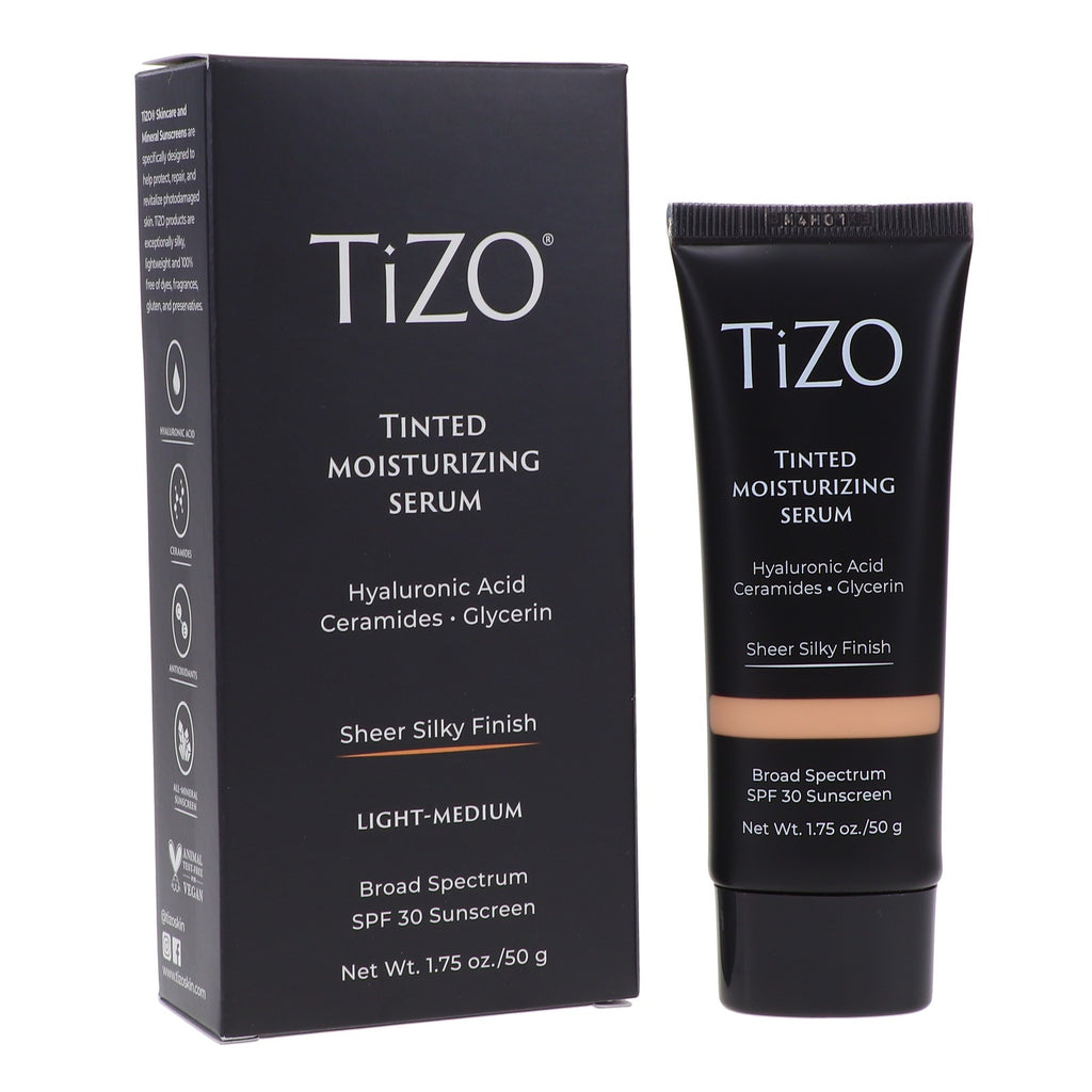 Tinted Moisturizing Serum SPF 30 Light-Medium 1.75 oz - Hydrating Skin Protection